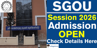 SGOU Begins Admission for February Session 2026; Apply Till March 10 @sgou.ac.in